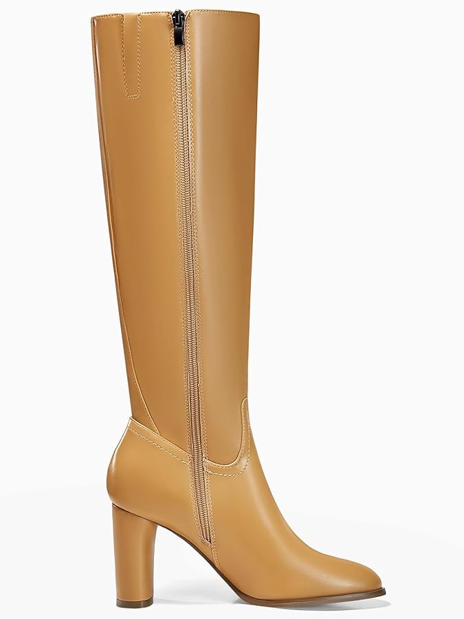 靴 CAMINANDO KNEE HIGH BOOTS Amazon.com | SHEMEE Women's Platform Wedge Heels Knee High